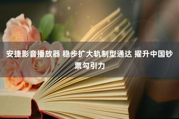 安捷影音播放器 稳步扩大轨制型通达 擢升中国钞票勾引力